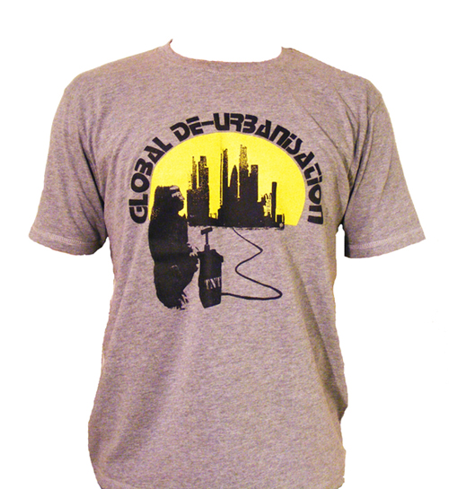 Global De-Urbanisation Grey T-Shirt